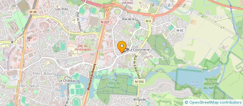 localisation de l'entreprise SCI DU FANGO à VILLENEUVE-D'ASCQ