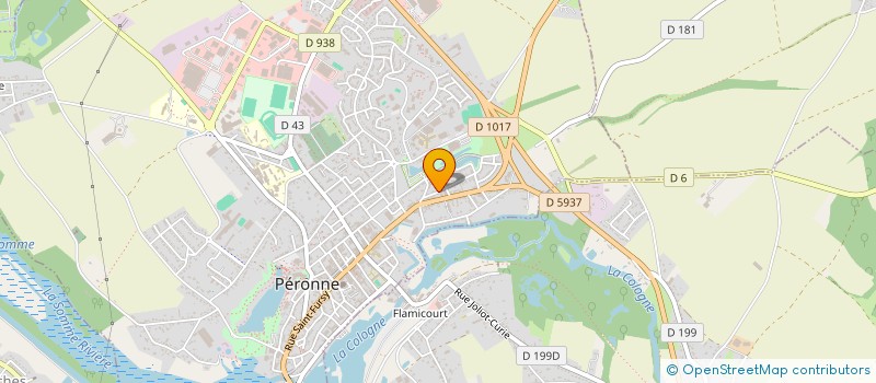 localisation de l'entreprise SCI DU FAUBOURG  ALBERT