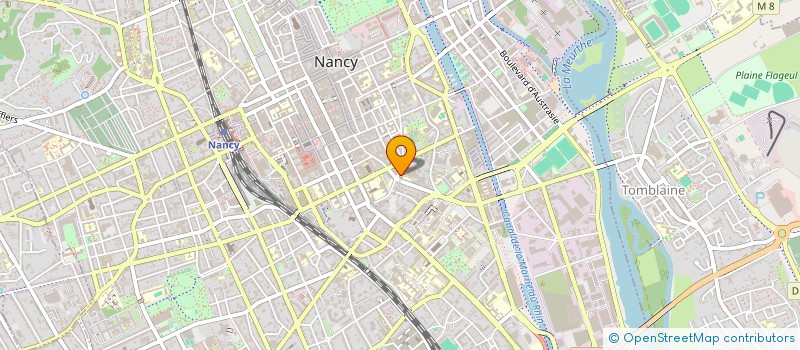 localisation de l'entreprise SCI DU FAUBOURG  NANCY