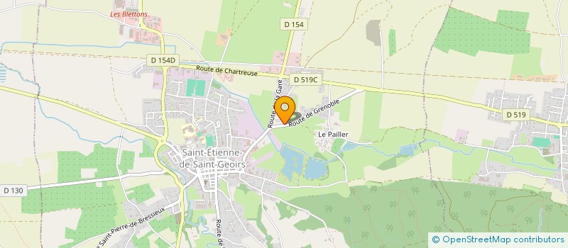 localisation de l'entreprise SCI DU FAUBOURG à SAINT-ETIENNE-DE-SAINT-GEOIRS