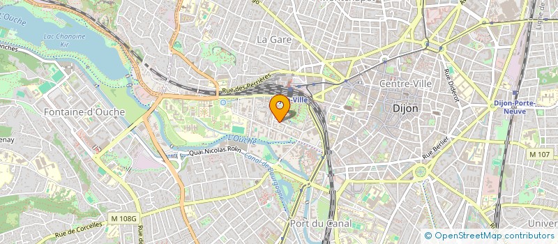 localisation de l'entreprise SCI DU FAUBOURG à DIJON