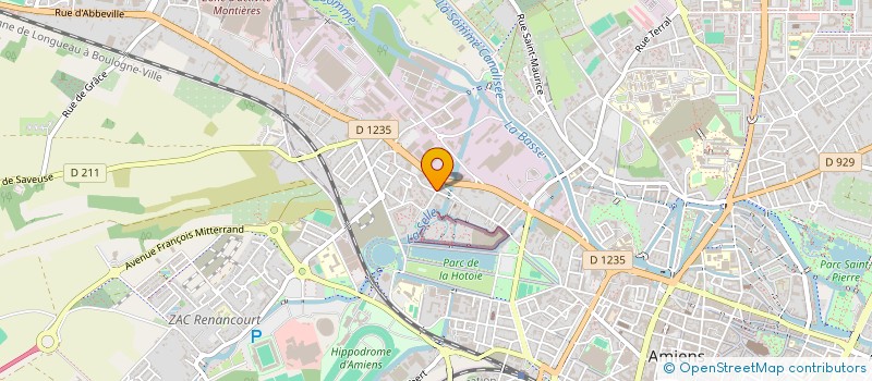 localisation de l'entreprise SCI DU FAUBOURG DE HEM à AMIENS