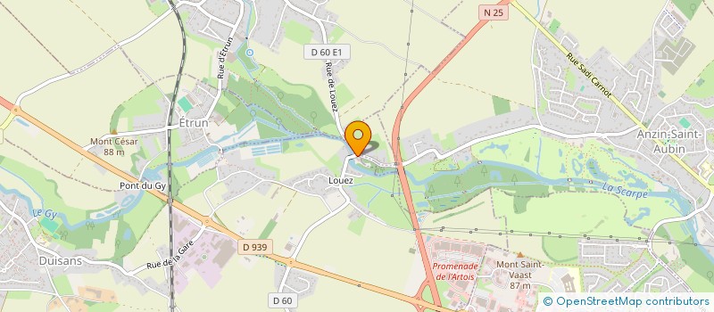 localisation de l'entreprise SCI DU FAUBOURG DE PARIS à ARRAS