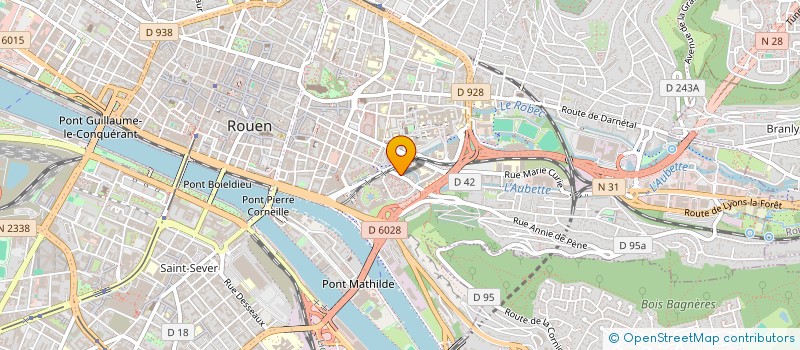 localisation de l'entreprise SCI DU FAUBOURG MARTAINVILLE ROUENNAIS à ROUEN