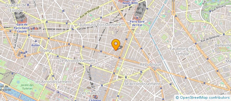 localisation de l'entreprise SCI DU FAUBOURG SAINT DENIS à PARIS