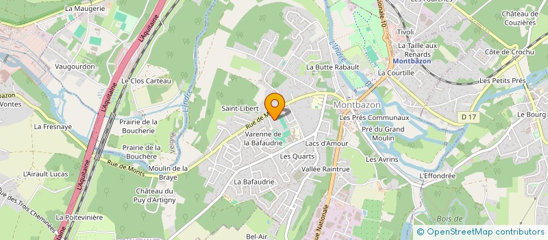 localisation de l'entreprise SCI DU FAUCON NOIR à DOMFRONT EN POIRAIE