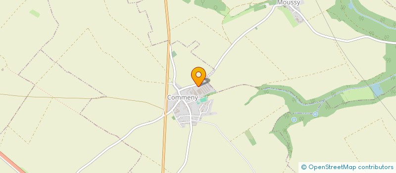 localisation de l'entreprise SCI DU FAYEL  COMMENY