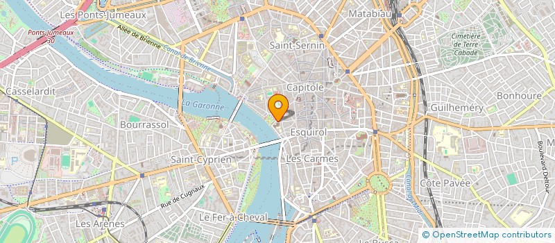 localisation de l'entreprise SCI DU FELIBRE à TOULOUSE