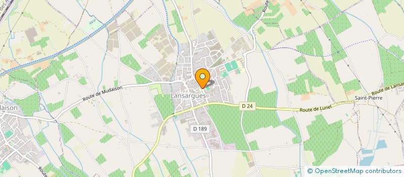 localisation de l'entreprise SCI DU FELIBRIGE  LANSARGUES