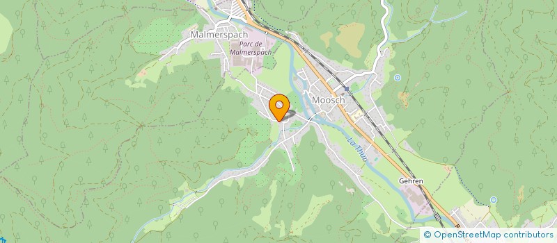 localisation de l'entreprise SCI DU FELS  MOOSCH