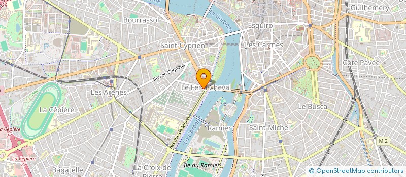 localisation de l'entreprise SCI DU FER A CHEVAL à TOULOUSE