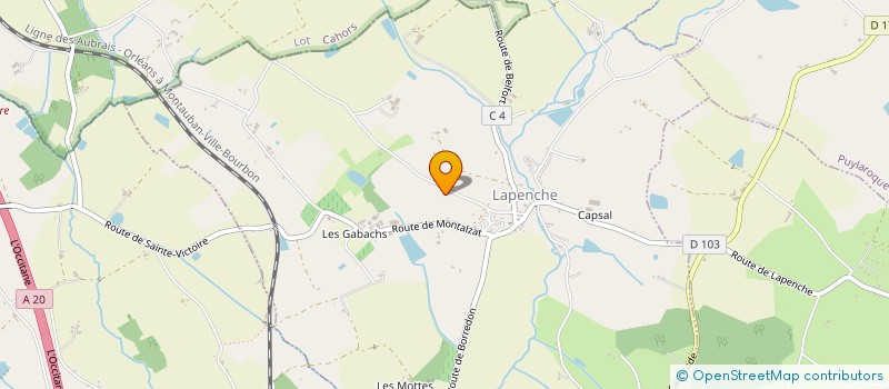 localisation de l'entreprise SCI DU FER A CHEVAL  LAPENCHE