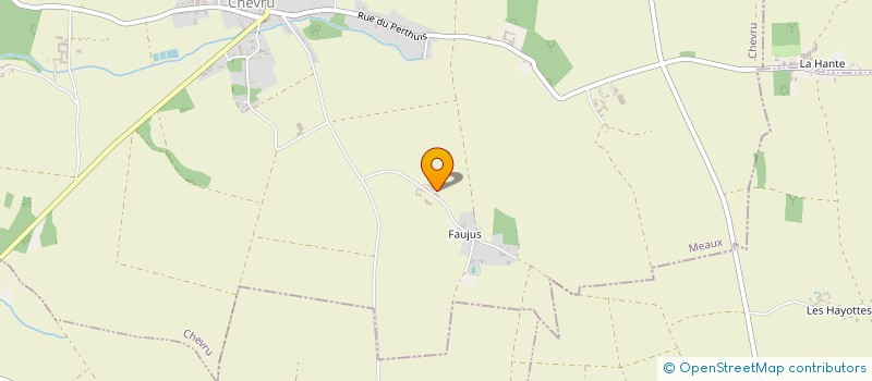 localisation de l'entreprise SCI DU FERNAN VAZ  CHEVRU