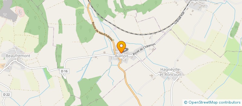 localisation de l'entreprise SCI DU FEYEL  LANDAVILLE