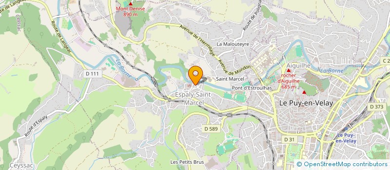 localisation de l'entreprise SCI DU FIADOU  ESPALY-SAINT-MARCEL