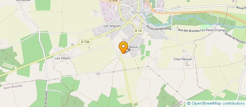 localisation de l'entreprise SCI DU FIEF à ROUILLAC
