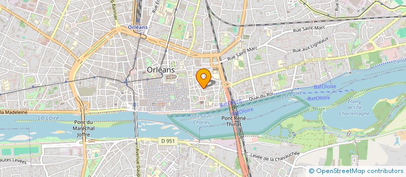 localisation de l'entreprise SCI DU FIEF  ORLEANS