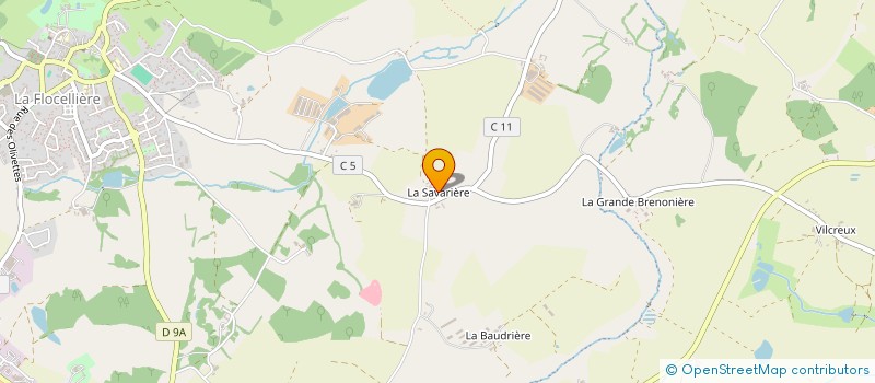 localisation de l'entreprise SCI DU FIEF à SEVREMONT