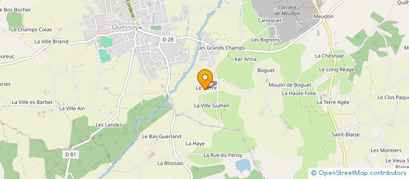 localisation de l'entreprise SCI DU FIEF à YFFINIAC