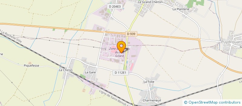 localisation de l'entreprise SCI DU FIEF DE LA POINTE  ROCHEFORT