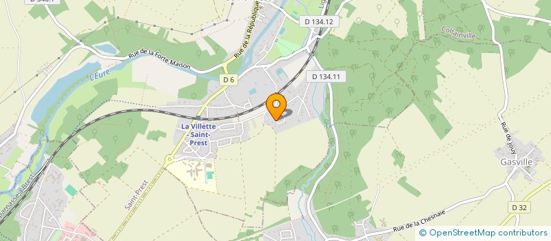 localisation de l'entreprise SCI DU FIEF DES SABLES à SAINT-PREST
