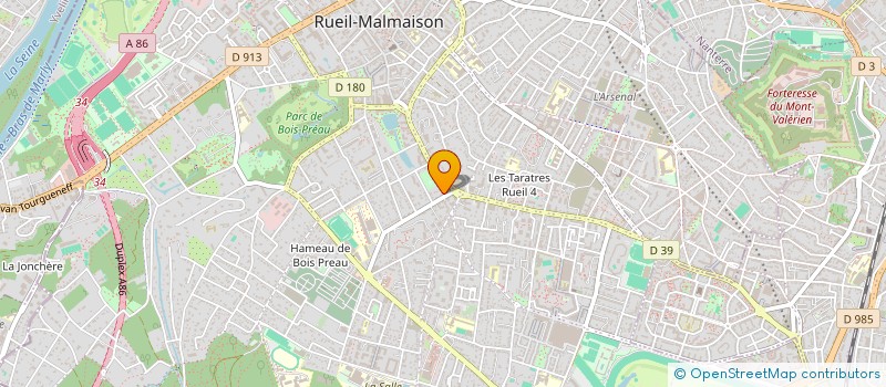 localisation de l'entreprise SCI DU FIEF NORTEAU à RUEIL-MALMAISON