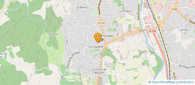 localisation de l'entreprise SCI DU FIGUIER  ALES