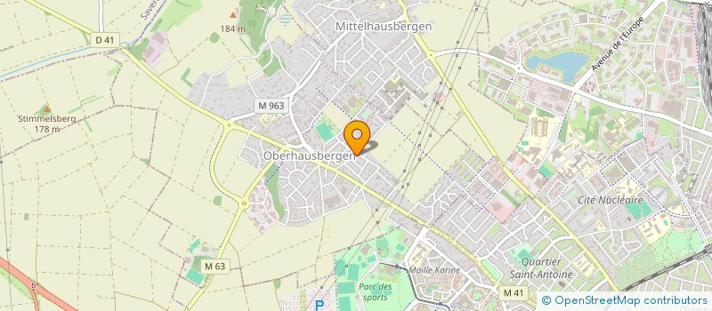 localisation de l'entreprise SCI DU FIGUIER D'OBER  OBERHAUSBERGEN