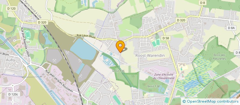 localisation de l'entreprise SCI DU FILET MAURAND  ROOST-WARENDIN
