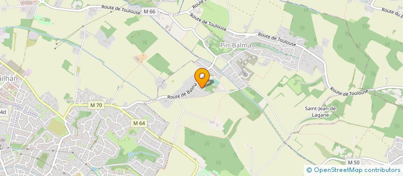 localisation de l'entreprise SCI DU FILLAUL  PIN-BALMA