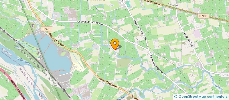 localisation de l'entreprise SCI DU FLEUVE JAUNE  CAVAILLON