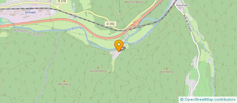 localisation de l'entreprise SCI DU FLOESSPLATZ  MOLLKIRCH