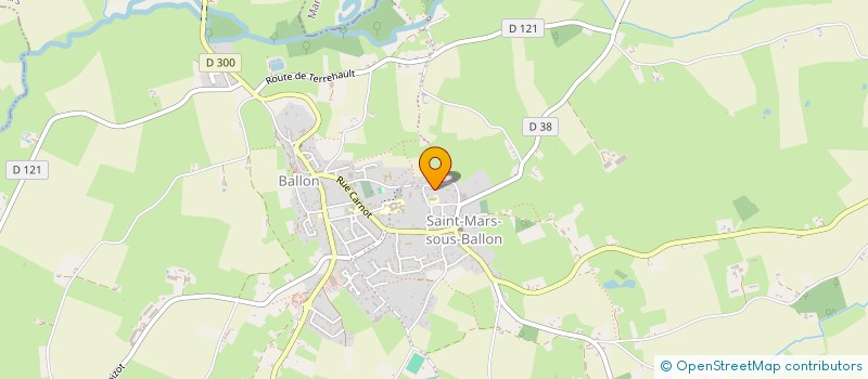 localisation de l'entreprise SCI DU FLOREAL  BALLON-SAINT MARS