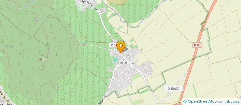 localisation de l'entreprise SCI DU FLORIVAL  BERGHOLTZZELL