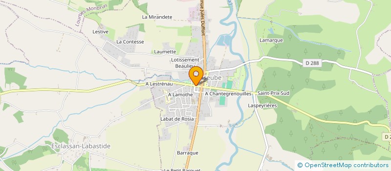 localisation de l'entreprise SCI DU FOIRAIL  MASSEUBE