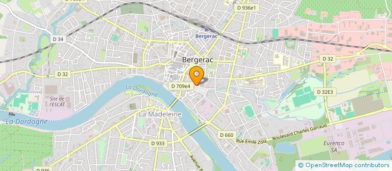 localisation de l'entreprise SCI DU FOIRAIL à BERGERAC