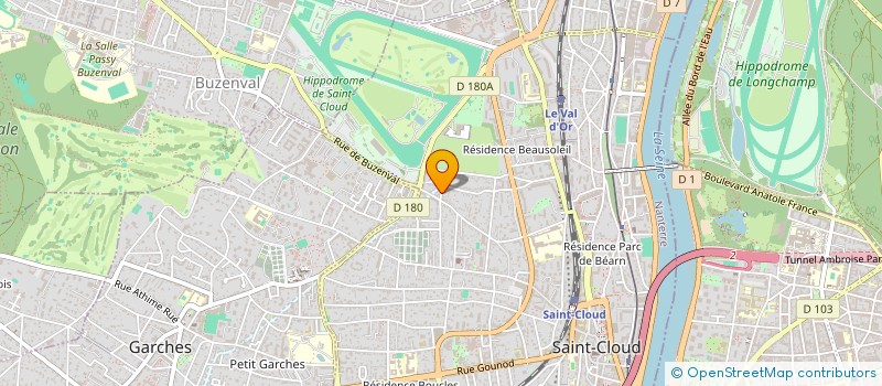 localisation de l'entreprise SCI DU FOND DE LIAUZE à SAINT-CLOUD