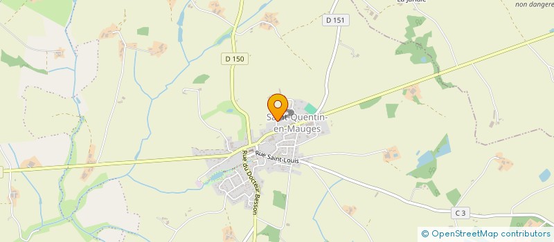 localisation de l'entreprise SCI DU FONTENIL à MONTREVAULT-SUR-EVRE