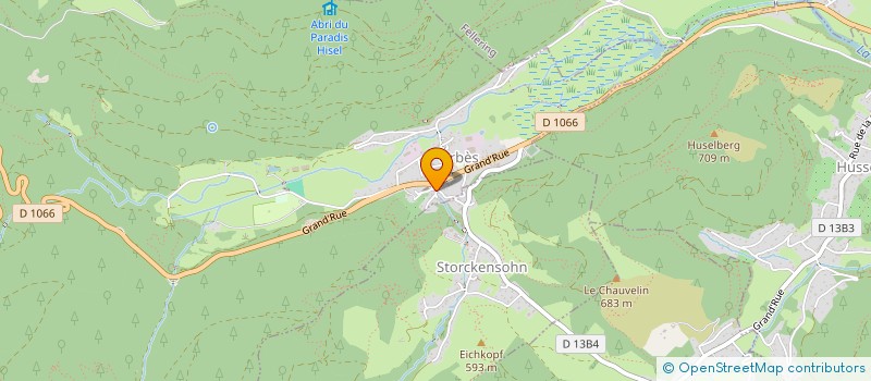 localisation de l'entreprise SCI DU FORST  URBES