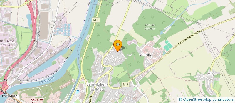 localisation de l'entreprise SCI DU FORT 1 à SAINT-JULIEN-LES-METZ