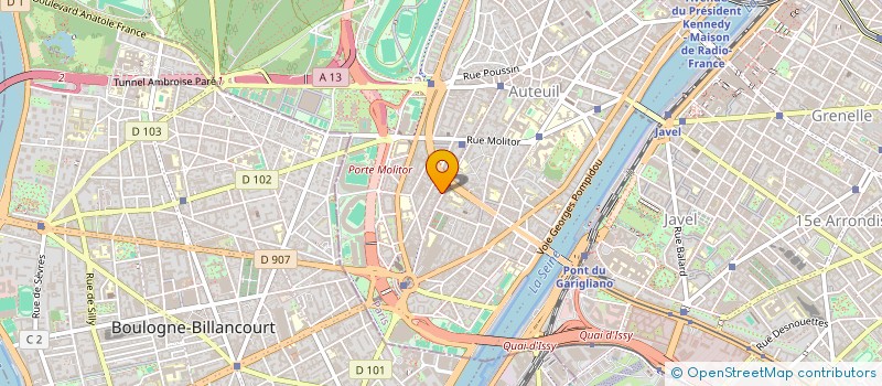 localisation de l'entreprise SCI DU FORT  PARIS