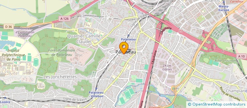 localisation de l'entreprise SCI DU FORT à PALAISEAU