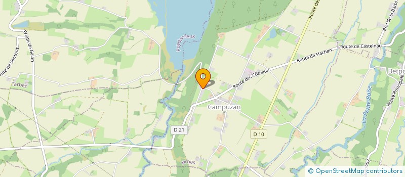 localisation de l'entreprise SCI DU FORT  CASTELNAU-MAGNOAC