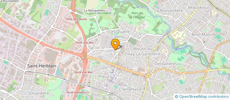 localisation de l'entreprise SCI DU FORT  SAINT-HERBLAIN