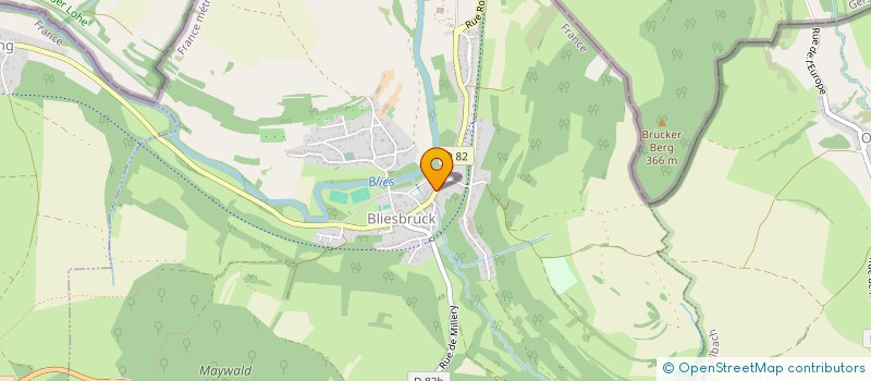 localisation de l'entreprise SCI DU FORT  WLFLING-LES-SARREGUEMINES