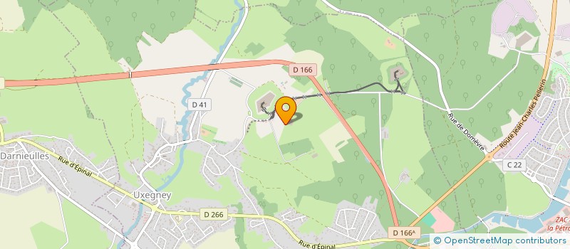 localisation de l'entreprise SCI DU FORT  UXEGNEY