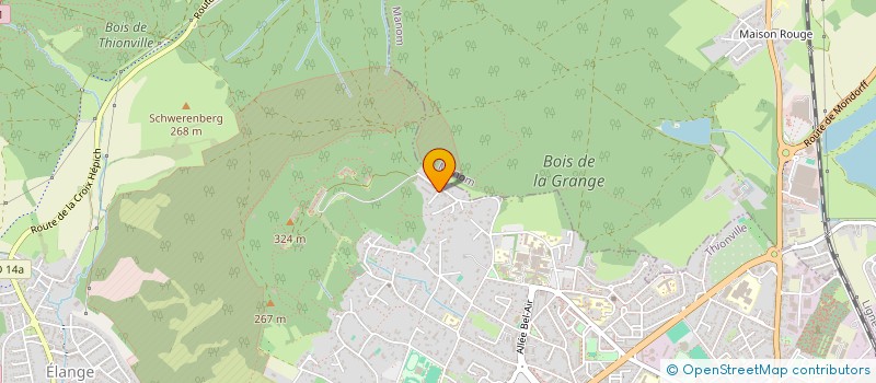 localisation de l'entreprise SCI DU FORT à THIONVILLE