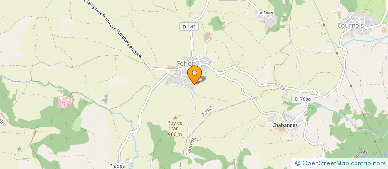 localisation de l'entreprise SCI DU FORT  AYDAT