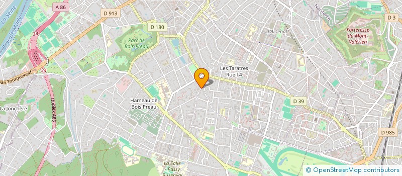 localisation de l'entreprise SCI DU FORT à RUEIL-MALMAISON