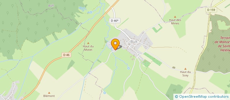 localisation de l'entreprise SCI DU FORT  BULT